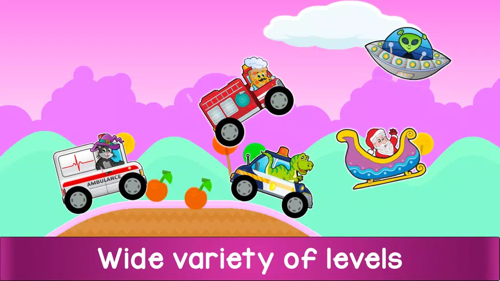 Kids Car Racing Game Ảnh chụp màn hình 1
