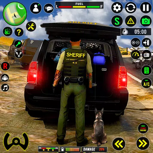 Real Police Chase Simulator 3d 螢幕截圖 0