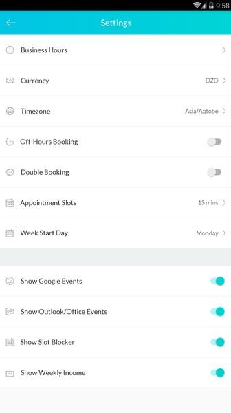 Setmore Appointment Scheduling 螢幕截圖 0