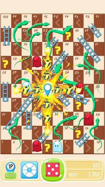 Schermata Snakes and Ladders the game 2