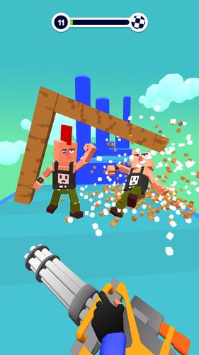 Block Craft Shooter 3D ဖန်သားပြင်ဓာတ်ပုံ 3