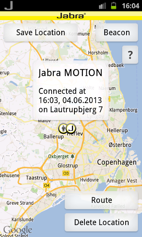 Schermata Jabra CONNECT 1