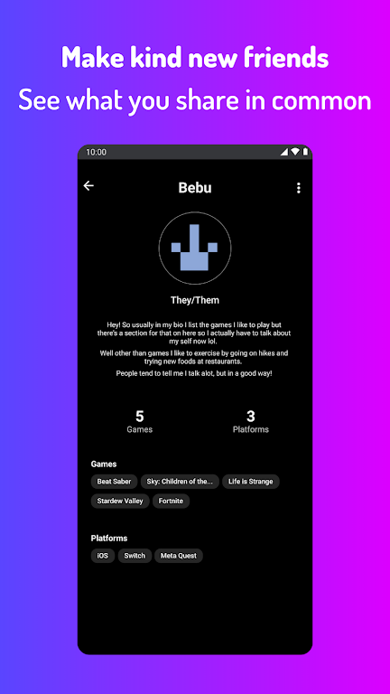 Playsum: find gaming friends Captura de tela 0