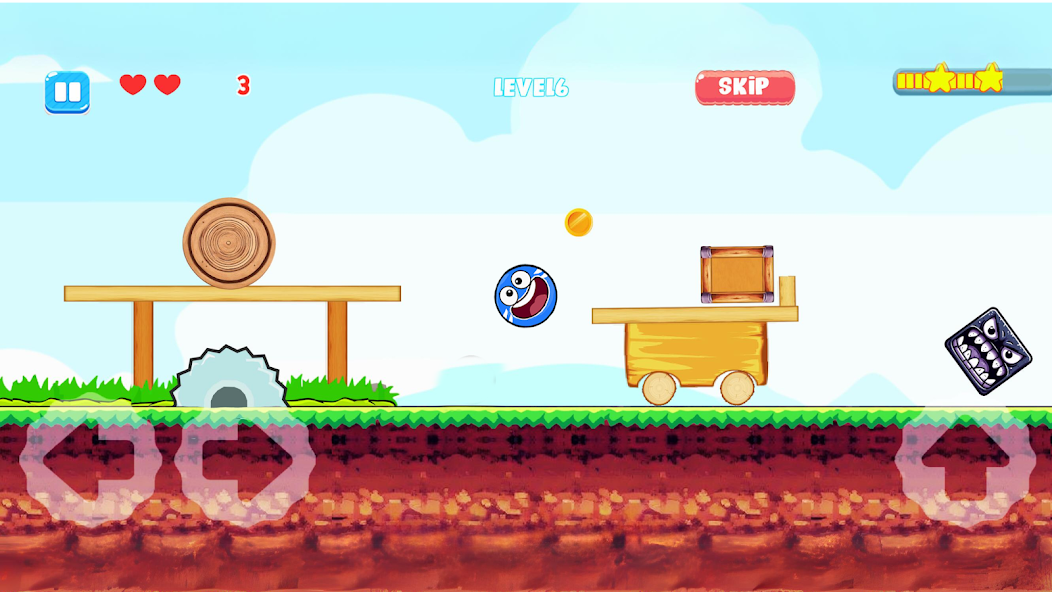 Ball V - Red Bounce Ball 5 Mod Tangkapan skrin 3
