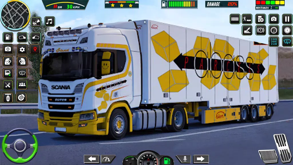 Real City Cargo Truck Driving Capture d'écran 1