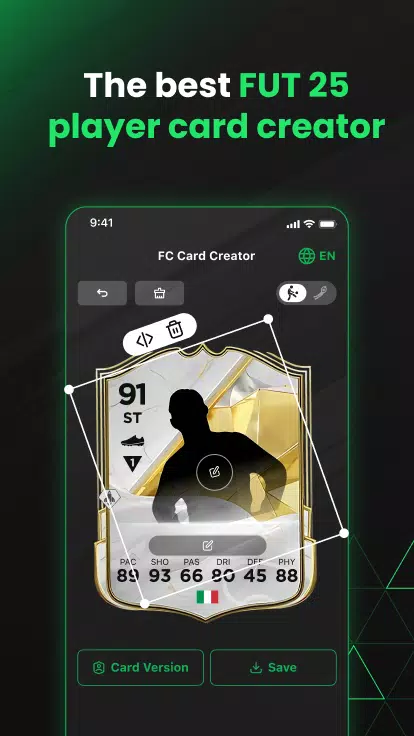 FUT 25 Card Creator Captura de tela 0