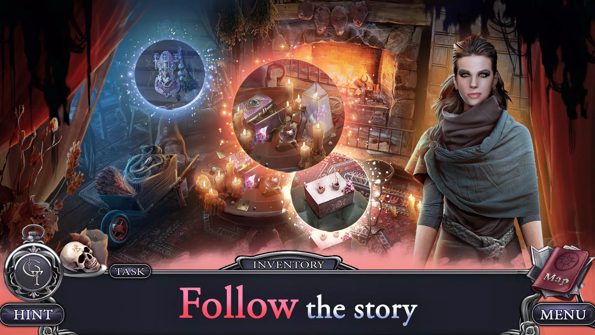 Grim Tales 17: Hidden Objects स्क्रीनशॉट 2