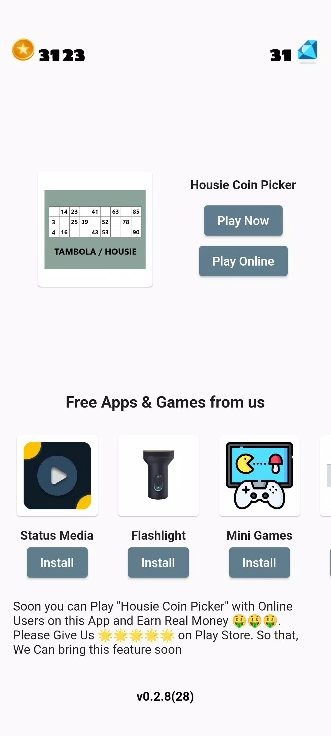 Tambola Housie Coin Picker应用截图第0张
