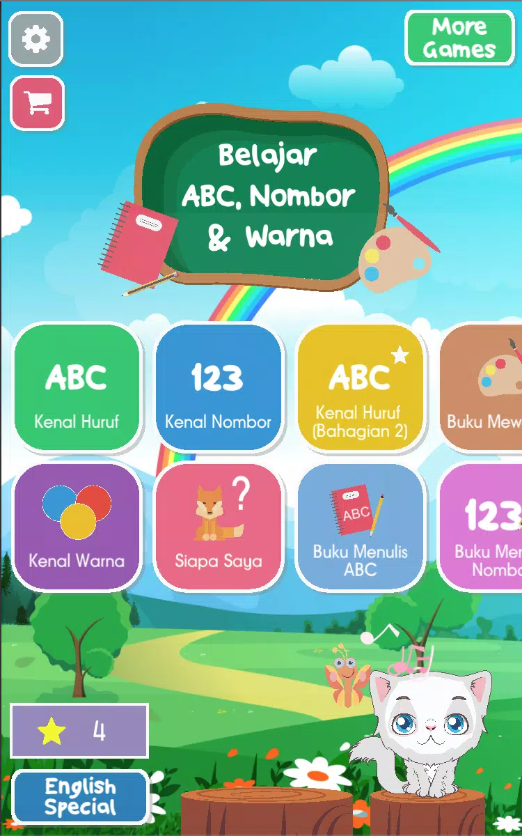 Belajar ABC, Nombor dan Warna Zrzut ekranu 3