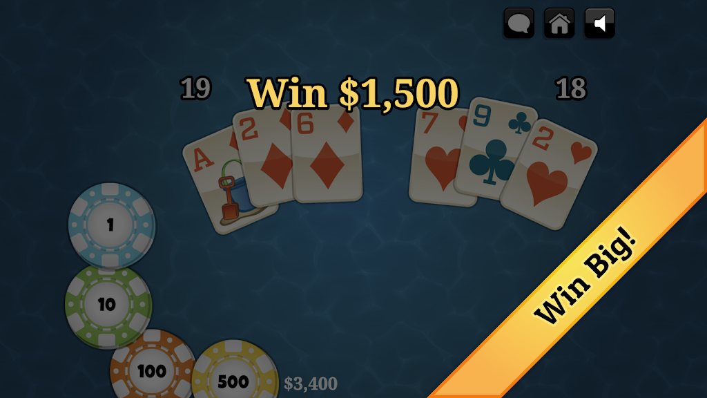 Schermata Summer Blackjack 2