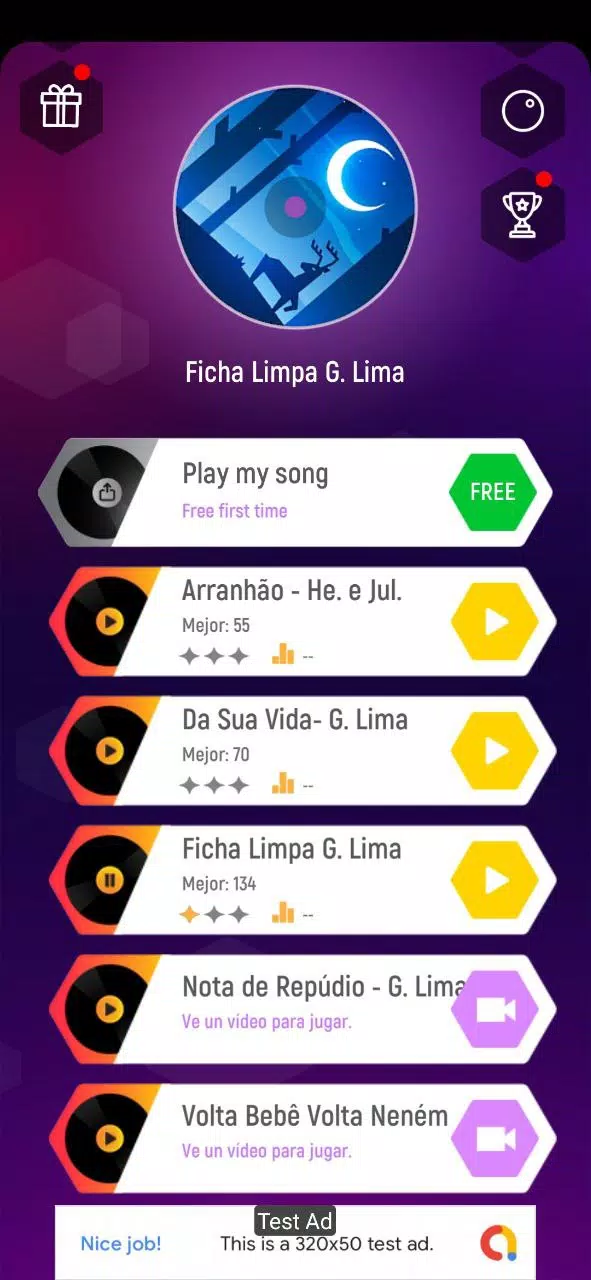 piano tiles hop sertanejo 螢幕截圖 0
