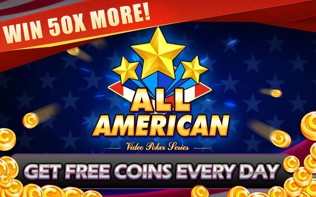 All American & Double Bonus - VIDEO POKER 螢幕截圖 2