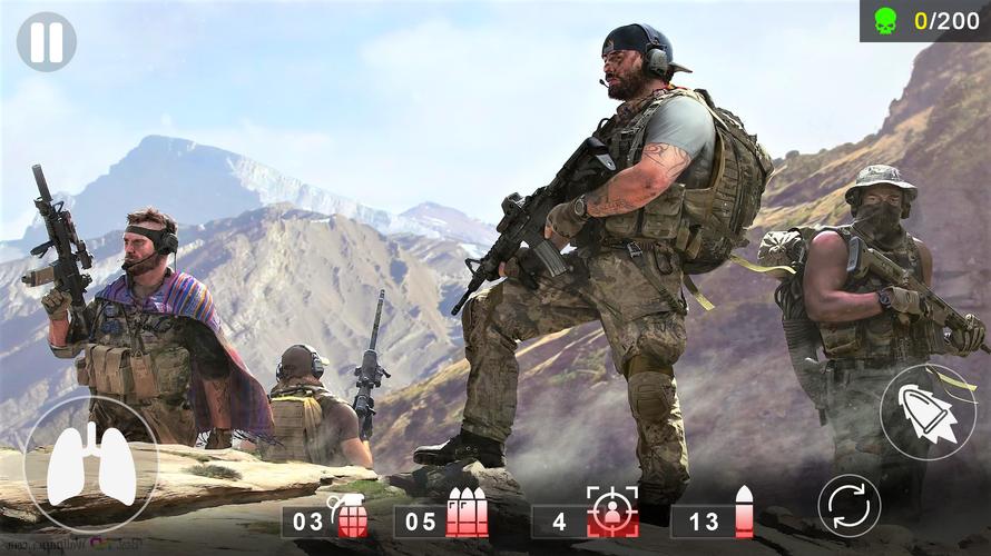 American Sniper Mission Games Captura de pantalla 3