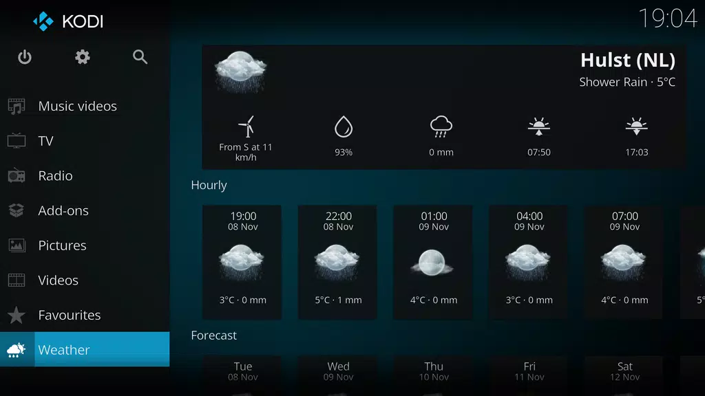 Kodi Schermafbeelding 1