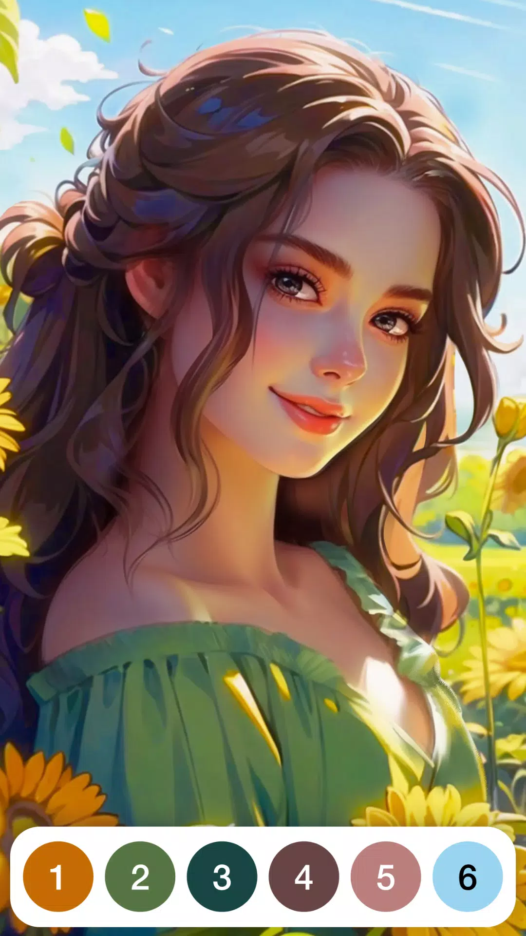 Paint by Number: Coloring Game 螢幕截圖 1