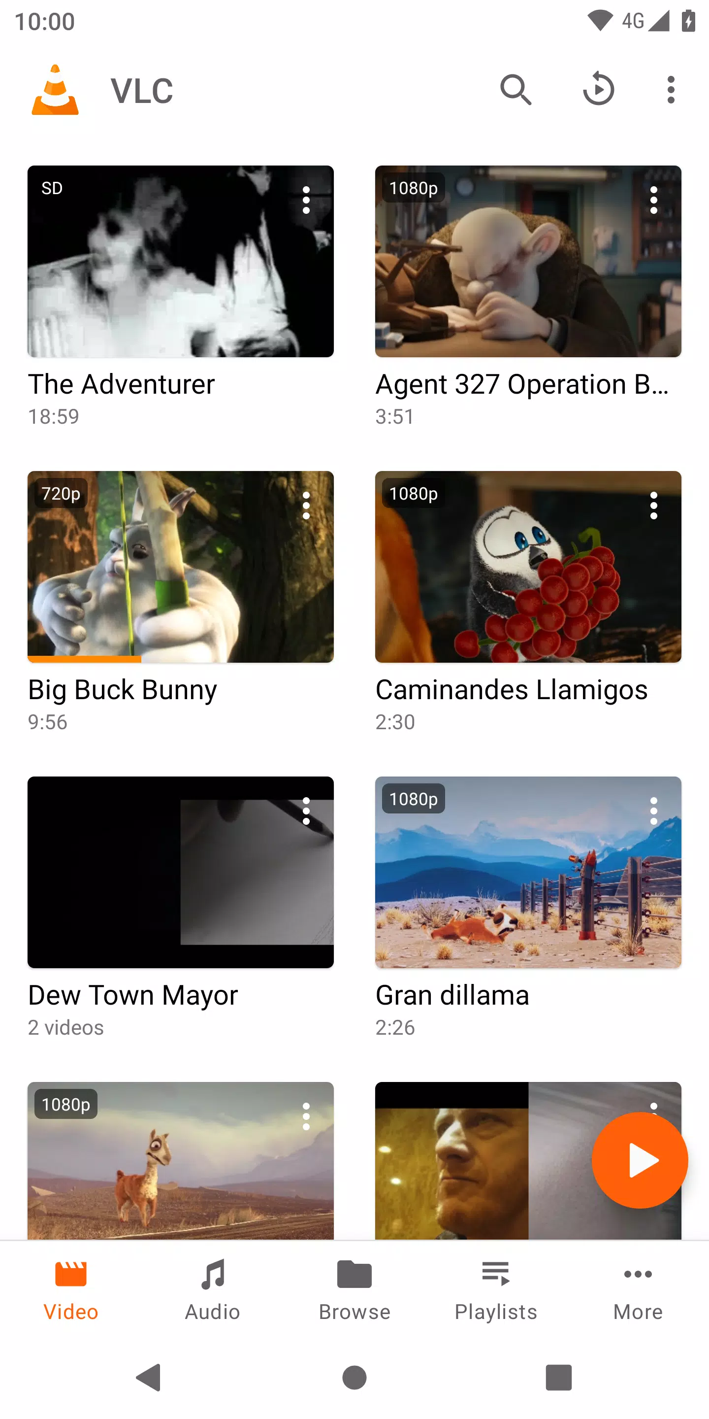 VLC for Android 螢幕截圖 0