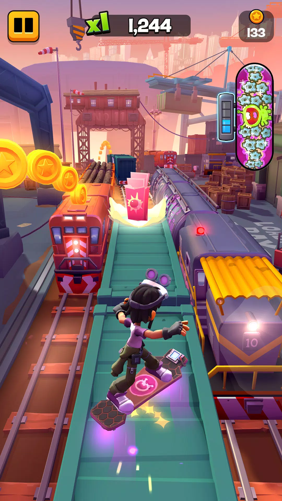 Subway Surfers City Capture d'écran 1