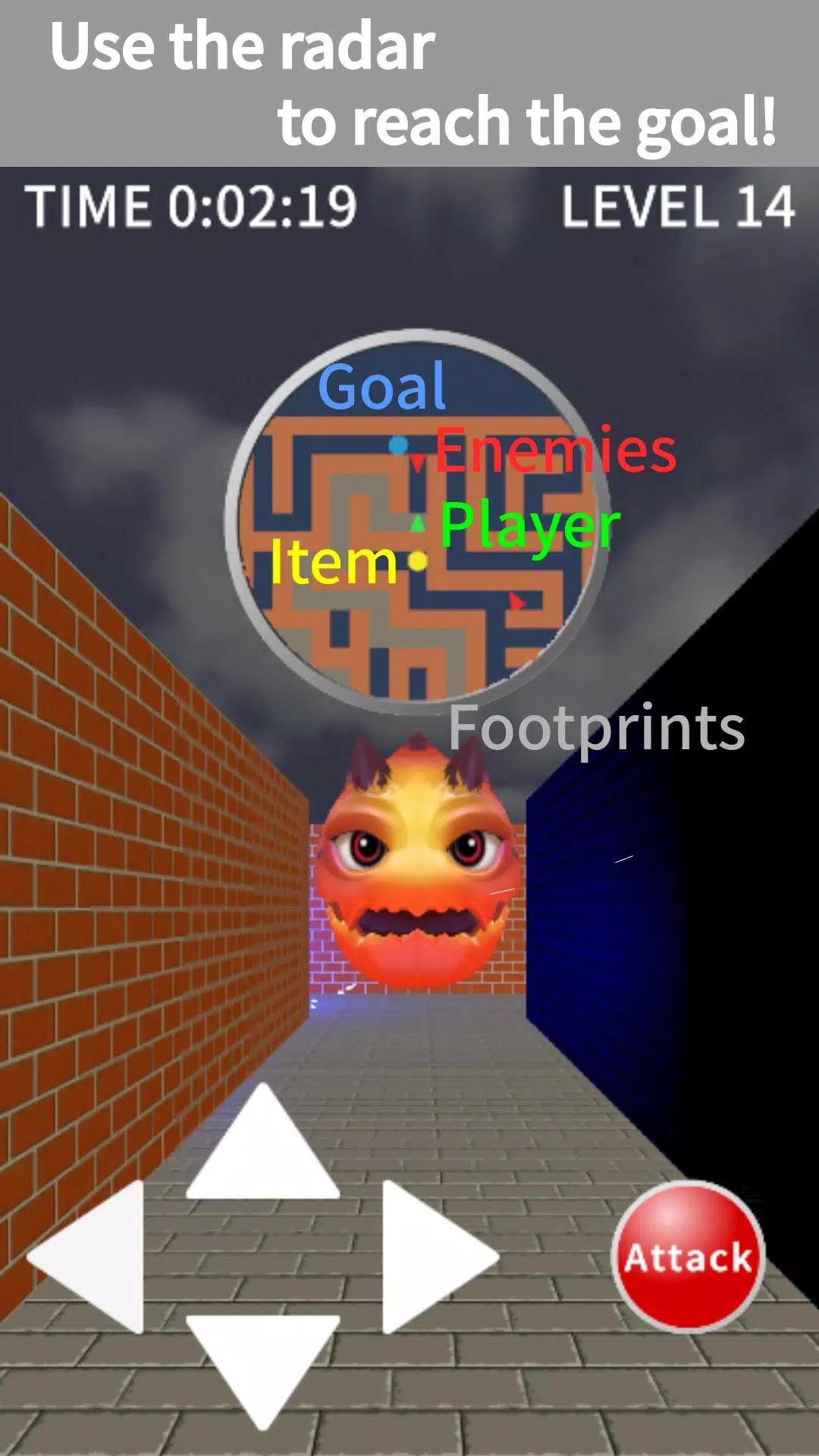 Maze Game 3D Captura de pantalla 1