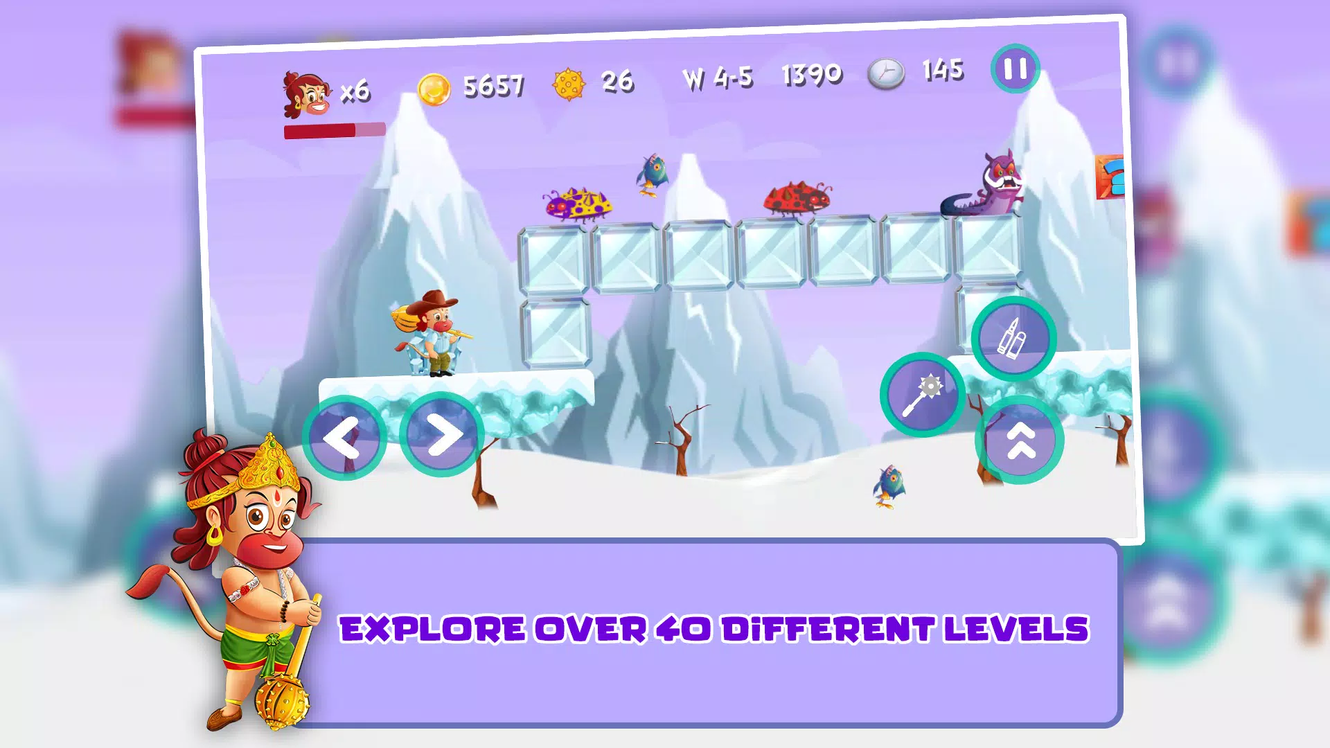 Bal Hanuman - Adventure Game Capture d'écran 1