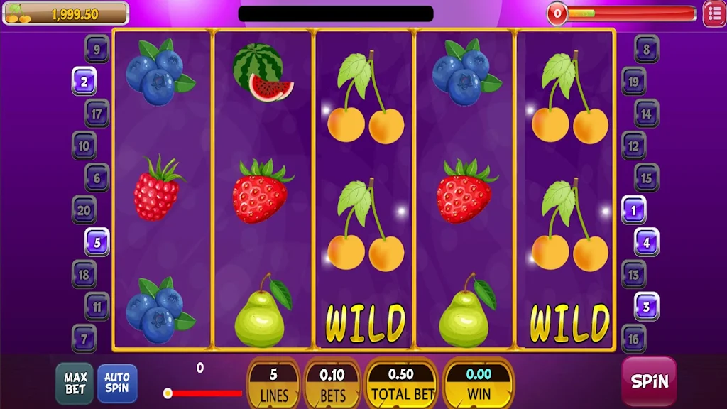 Free Fruits Slot Machine Cherry Luck Captura de tela 2