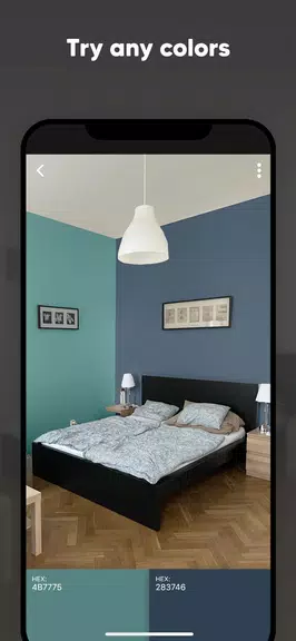 Schermata Paint my Room - Try wall color 2