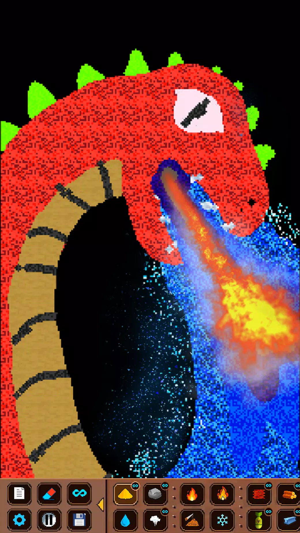 SandBox: Powder Simulator 螢幕截圖 1