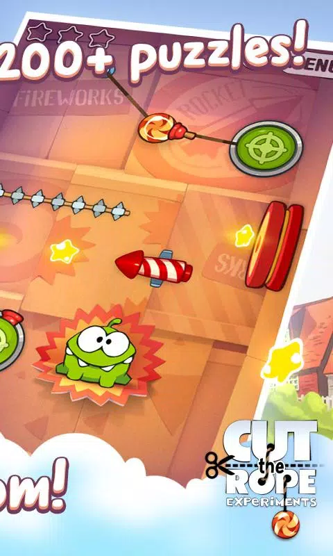 Cut the Rope: Experiments Schermafbeelding 1