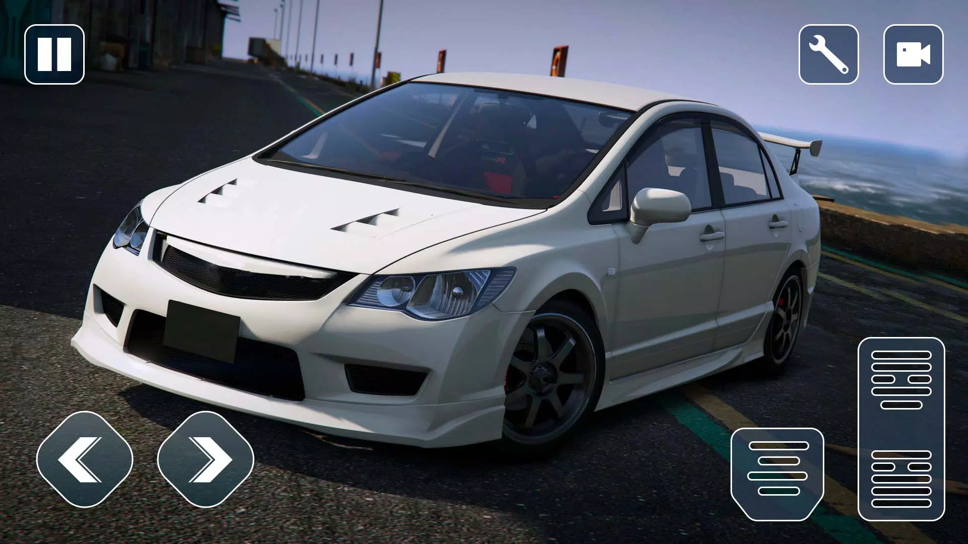 Furious Civic Car City Race スクリーンショット 2