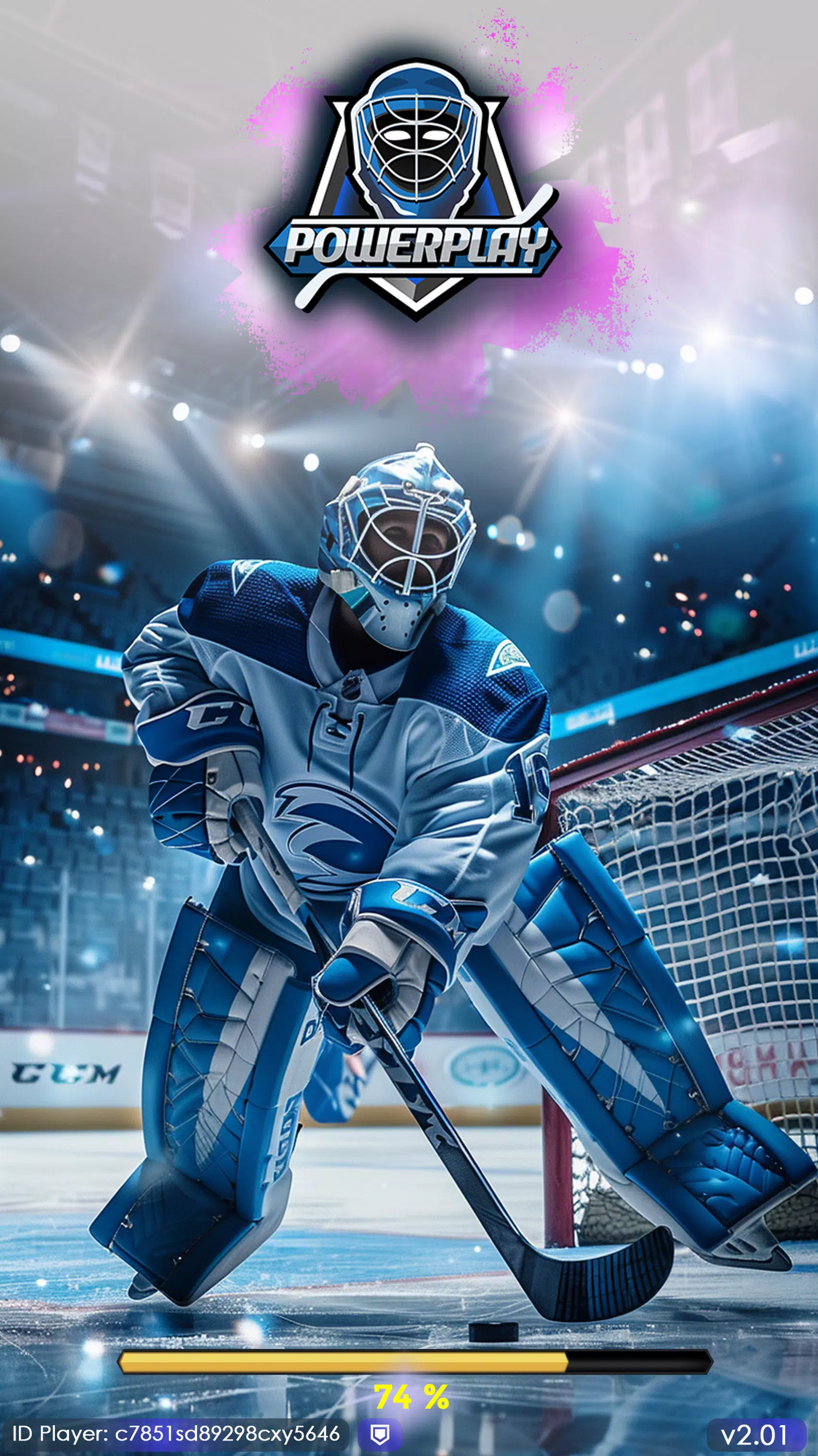 PowerPlay: Ice Hockey PvP Game 螢幕截圖 0