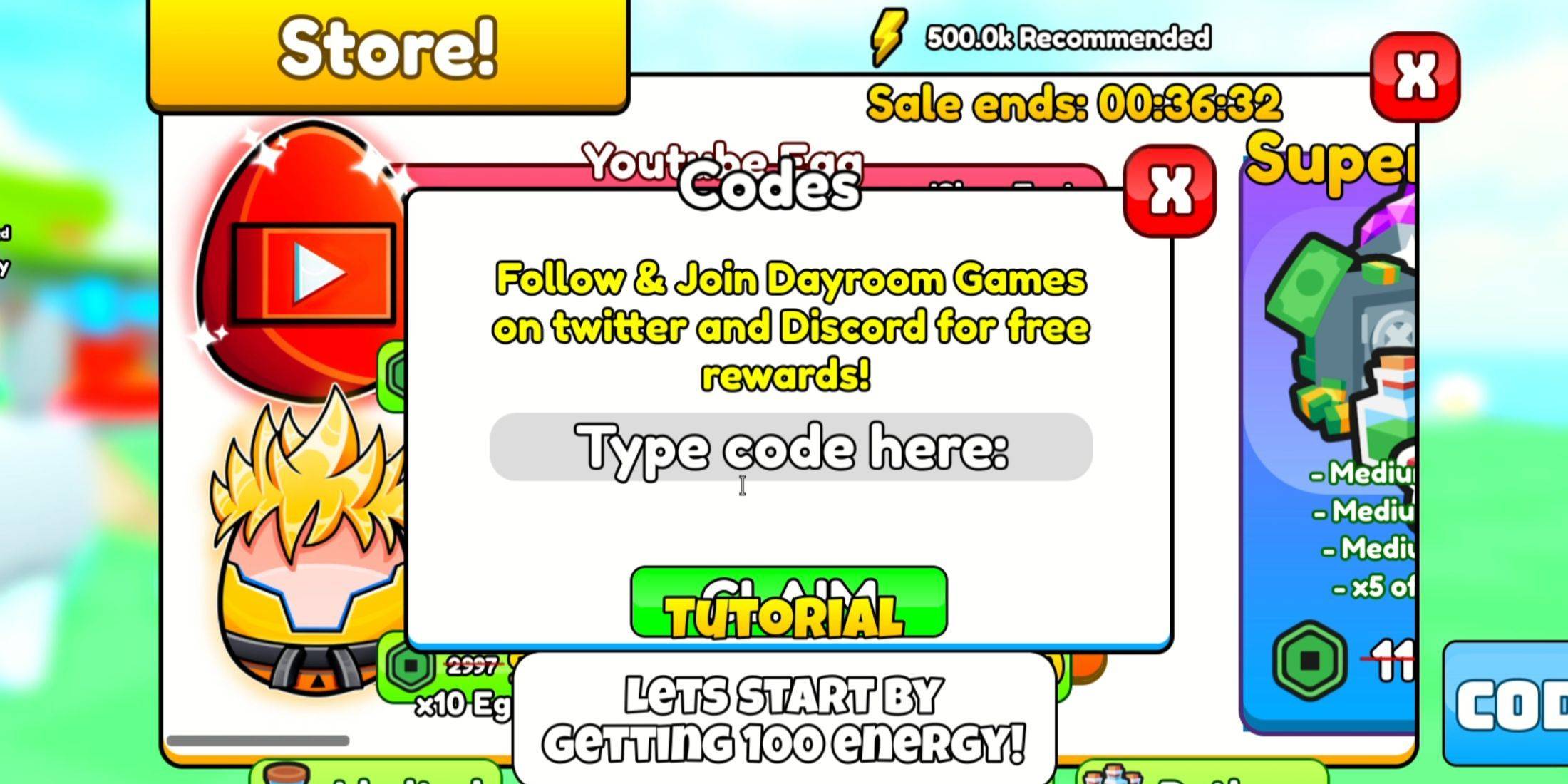 Image: In-game code redemption interface