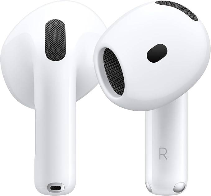 White Apple AirPods charging case