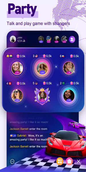 Chamet - Live Video Chat&Meet スクリーンショット 2