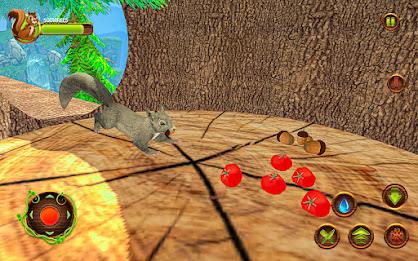 Forest Wild Squirrel Simulator 螢幕截圖 3