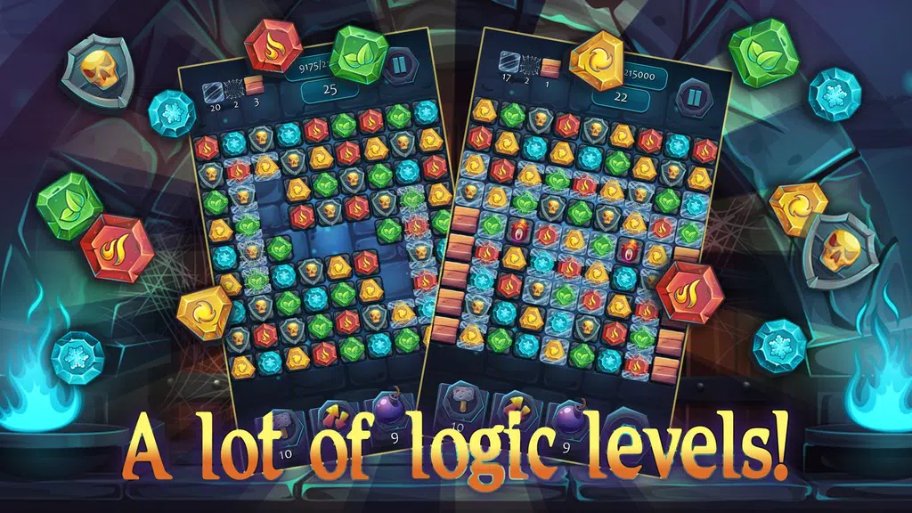 Secrets of the Castle Match 3 Captura de tela 2