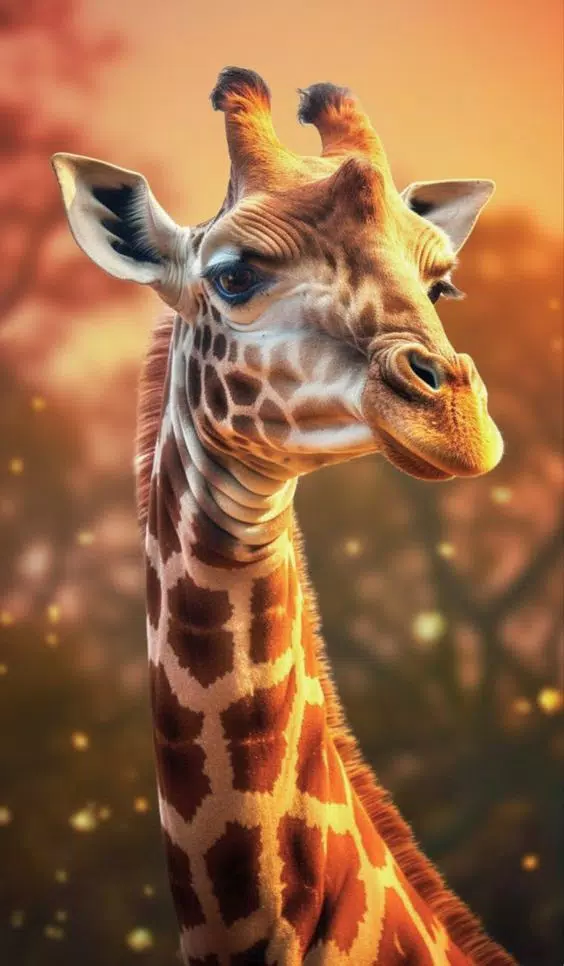 Giraffe Wallpaper HD 螢幕截圖 1
