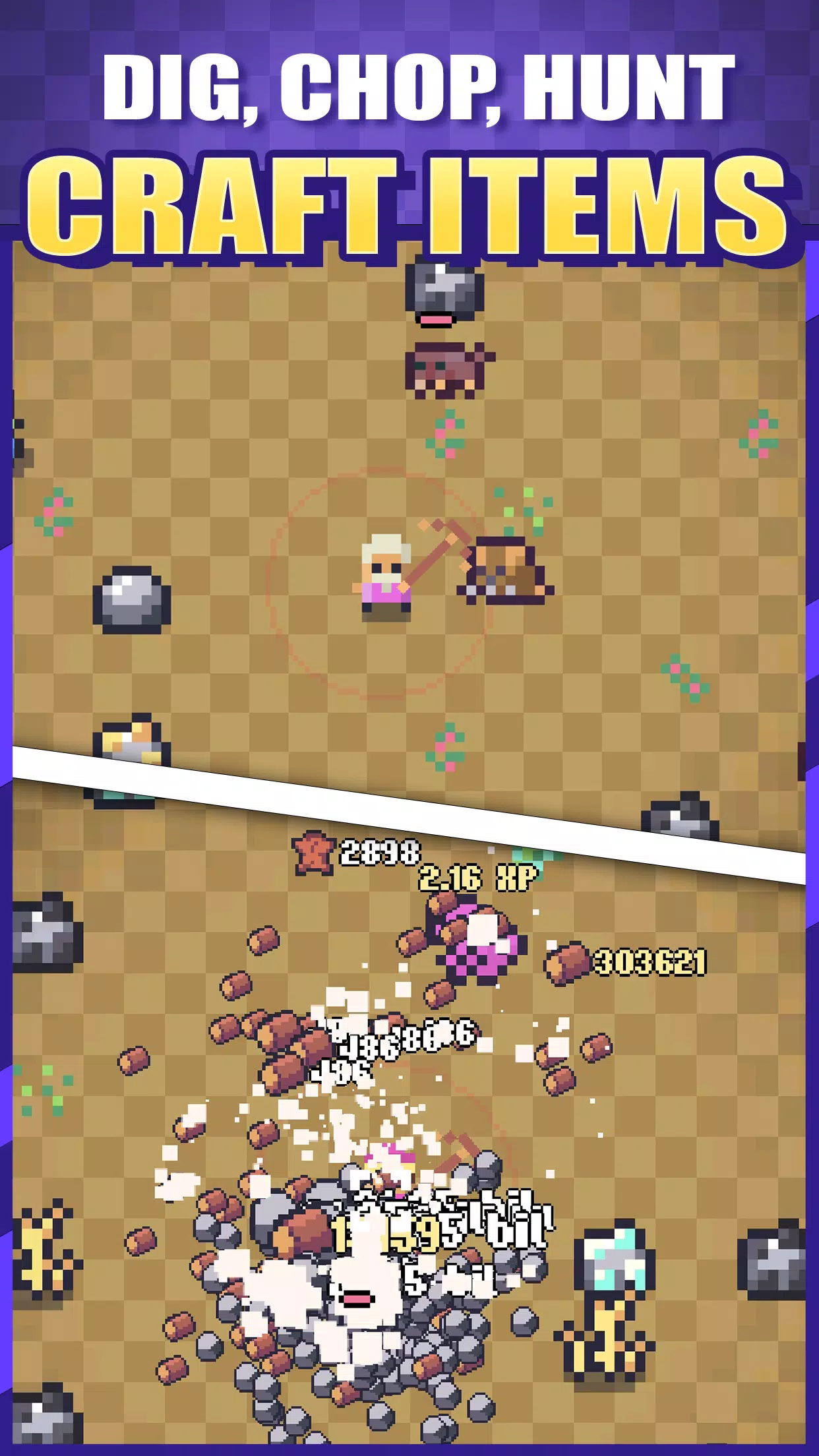 Idle Pocket Crafter 2 Capture d'écran 1