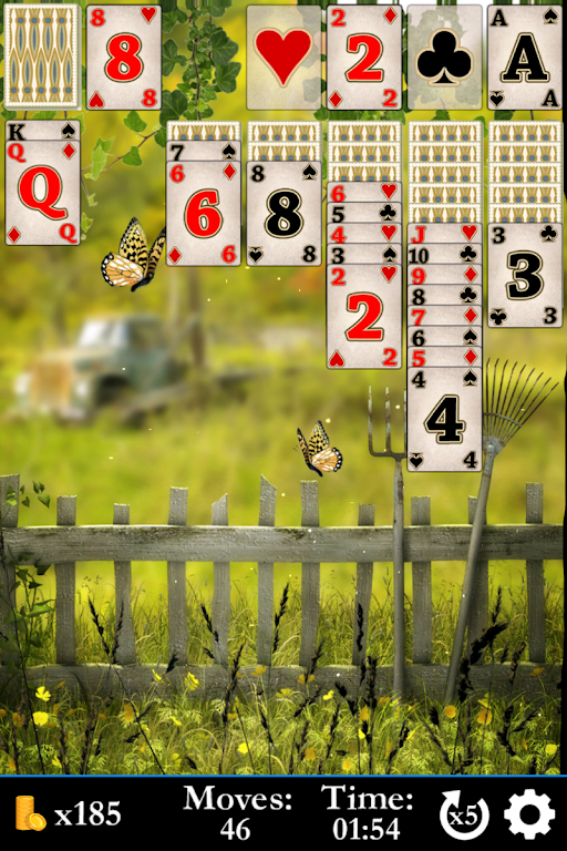 Pyramid Solitaire: The Country 螢幕截圖 2