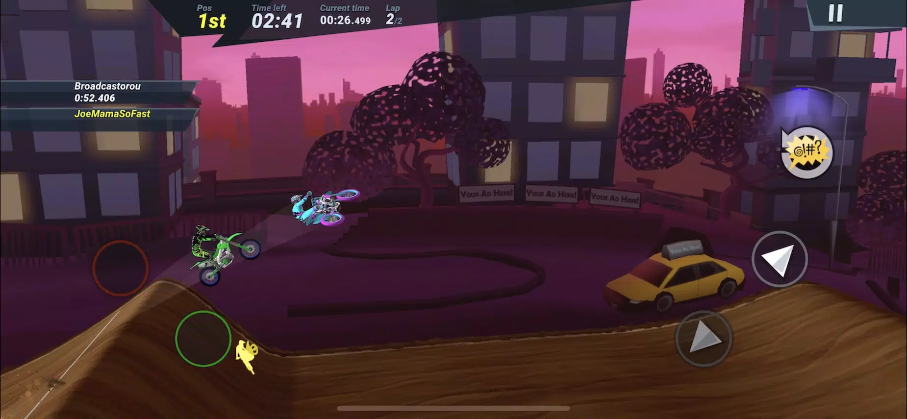 Mad Skills Motocross 3 螢幕截圖 1