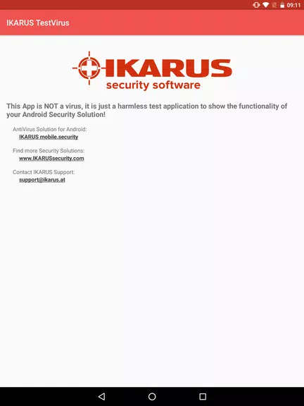 IKARUS TestVirus 螢幕截圖 3