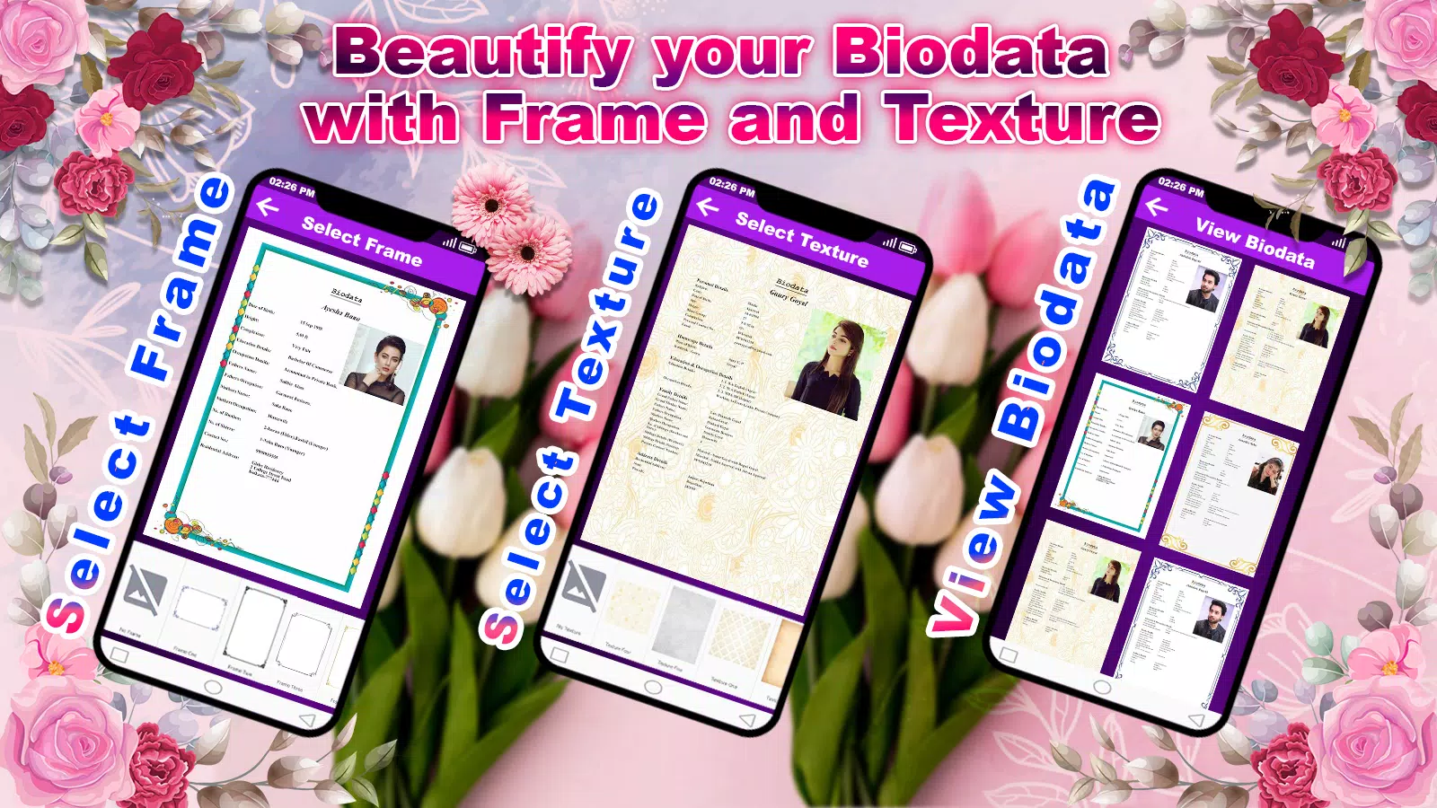 Marriage Biodata Maker 螢幕截圖 2