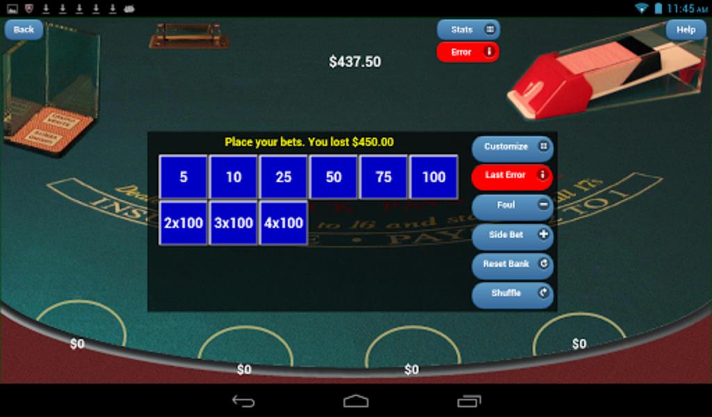 Blackjack Verite Free应用截图第0张