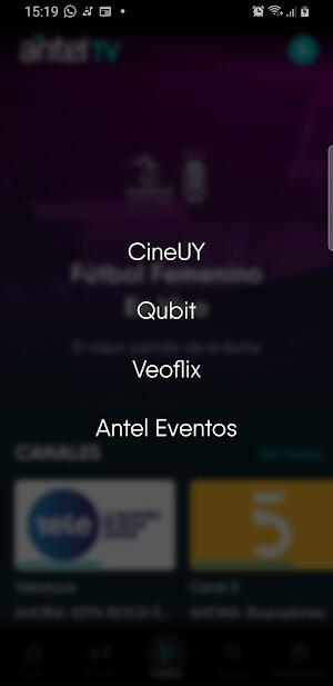 AntelTV Capture d'écran 2