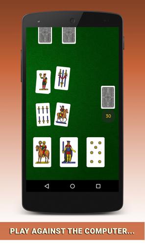 Scopa: Italian Card Game Capture d'écran 1