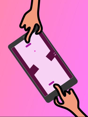 Pink Pong (Demo) Capture d'écran 1