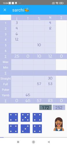 Yamb スクリーンショット 2