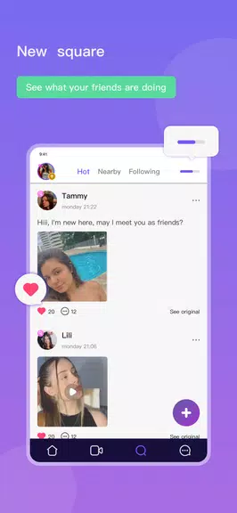 WOMO-Meet Funny Friends スクリーンショット 2