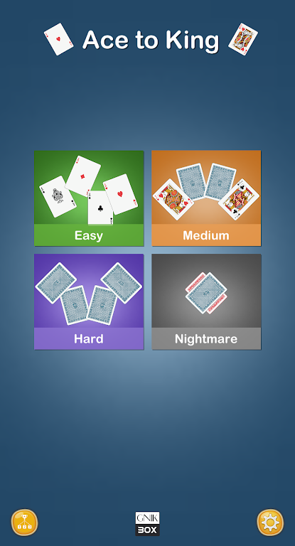 Ace to King - Find Card Games स्क्रीनशॉट 2