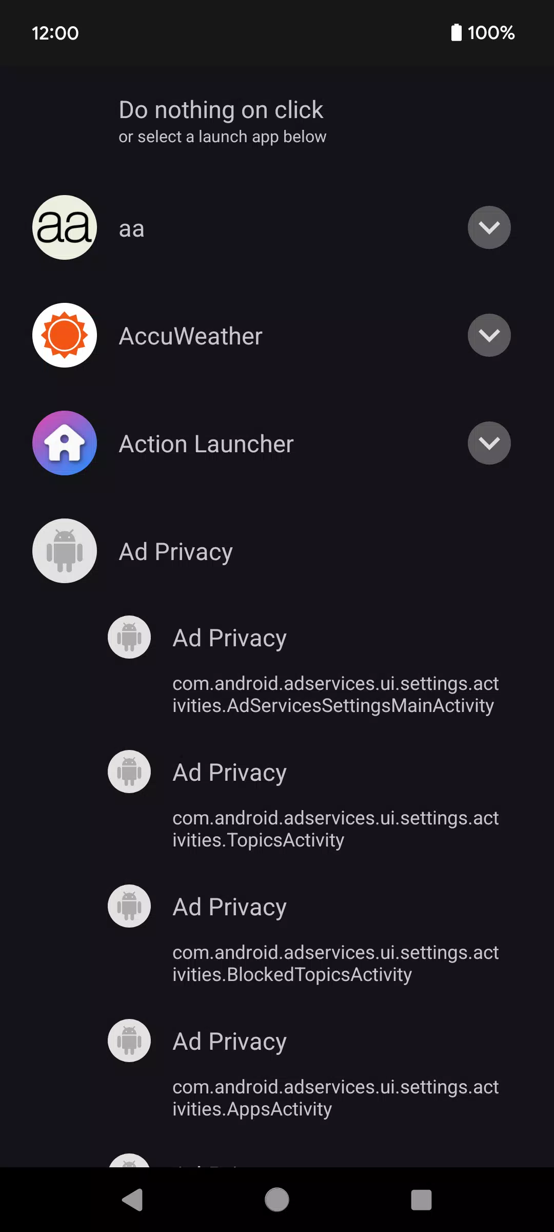 Transparent Widget Скриншот 1