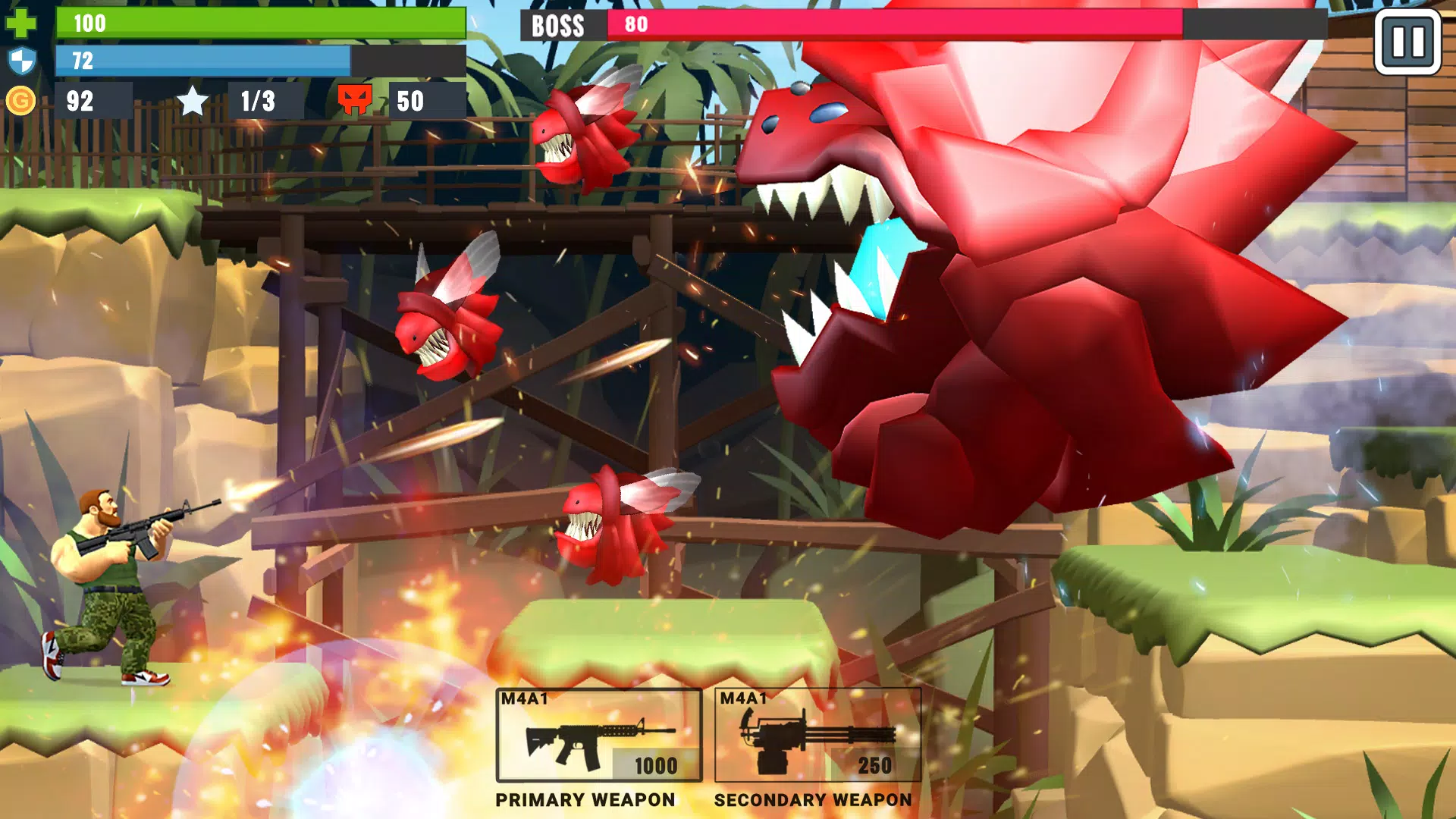 Metal Brother. 2D Offline Game Capture d'écran 0