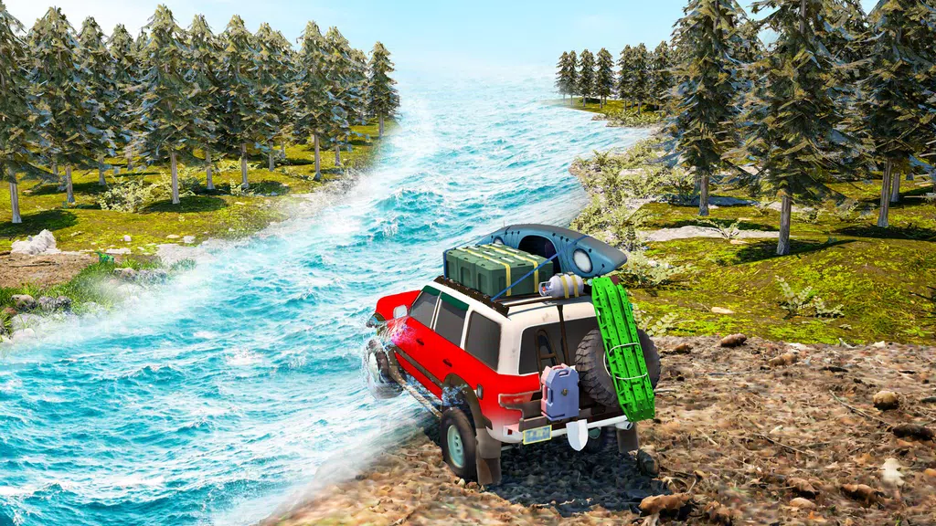 jeep games 4x4 off road car 3d 螢幕截圖 2